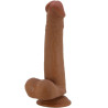 Pretty Love - Grand Gode Réaliste 22 Cm Marron